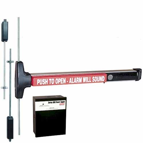 Detex Delayed Egress Exit Alarm With Cylinder G V50 Ee Cd Detex Delayed Egress Exit Alarm With