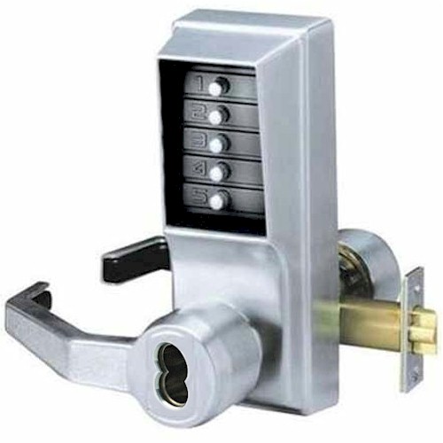 LL1041S26D41 dormakaba simplex mechanical pushbutton lock, left hand