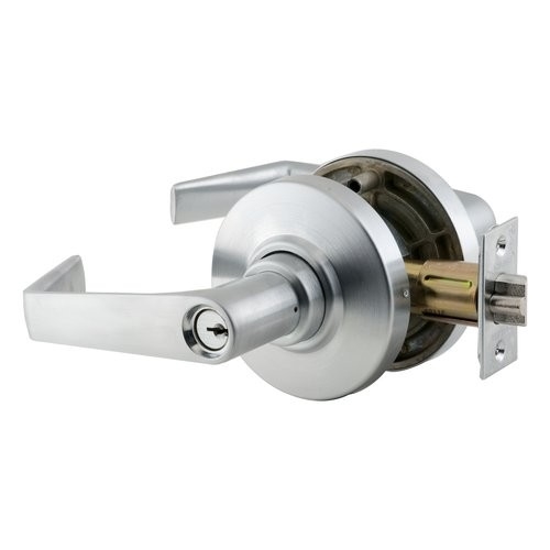 Schlage AL80PD NEP 626 Neptune Standard Duty Storeroom Lever Lock Satin Chrome