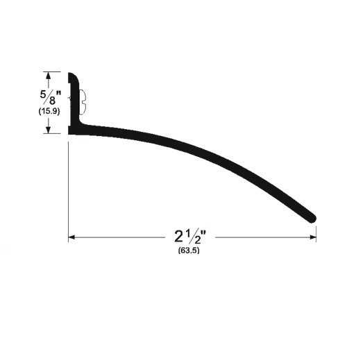 Pemko 346C-36 overhead rain drip, door seal 36"