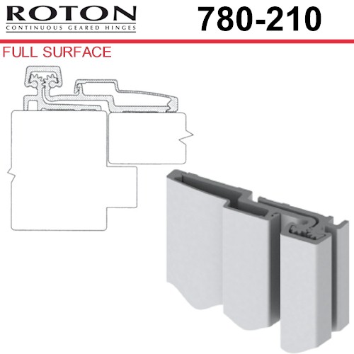 780210 95 Roton full surface, retrofit, swing clear action, templated