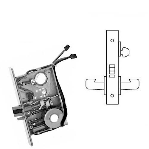 Sargent 8271 LNL mortise electromechanical lever 24v fail secure grdae 1
