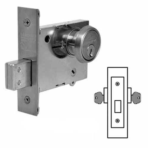 Sargent 4874 mortise deadbolt double cylinder grade 1