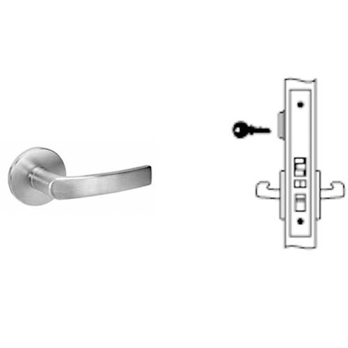 yale 8807fl mor mortise entrance lever lock