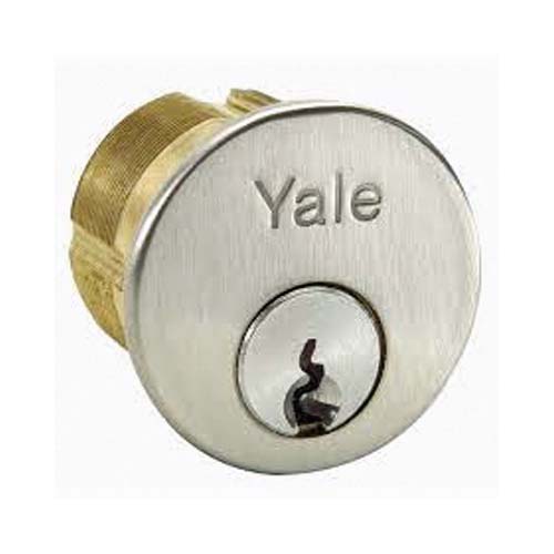 NOS Yale 1152 Lock Mortise Cylinder 1 Inch Us28 Brushed Silver for sale online 